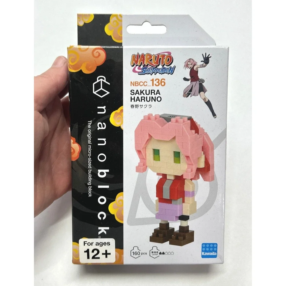 Nanoblock NBCC_136‎ Sakura Haruno Naruto Shippuden Building Set New Sealed
